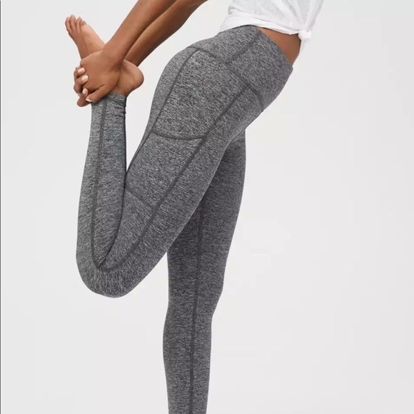 AERIE Chill. Play. Move. Leggings Sz S - Picture 2 of 10
